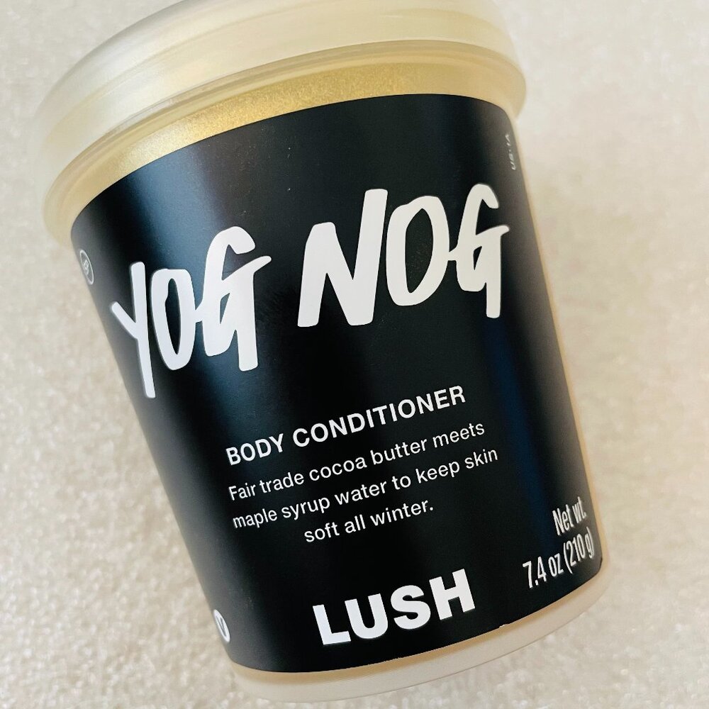 NEW Lush Yog Nog Body Conditioner Rare and Discontinued